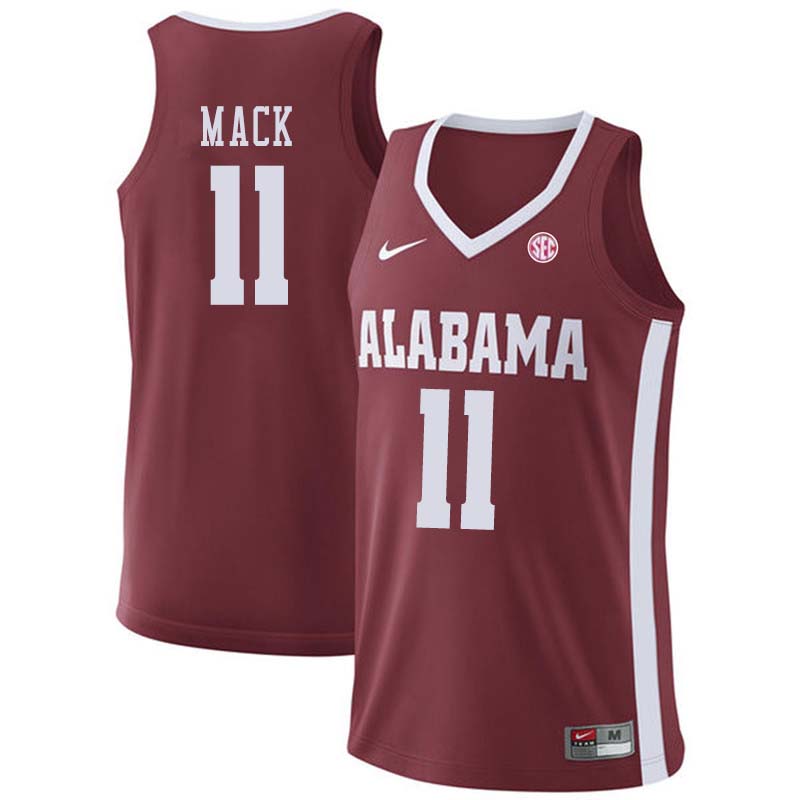 Men #9 Donta Hall Alabama Crimson Tide College Basketball Jerseys Sale-Crimson